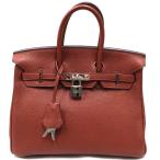 【美品】HERMES/エルメス バーキン25 トゴ シエンヌ □M刻印 ハンドバッグ 700060123