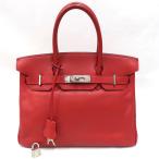 【美品】HERMES/エルメス バーキン30 ヴォースイフト ルージュガランス □L刻印 ハンドバッグ 700070121