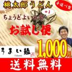 桃太郎手延うどんお試しセット★200ｇｘ3袋入り【メール便・送料無料】