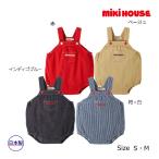 ショッピングミキハウス ミキハウス正規販売店/ミキハウス　mikihouse　ロゴ　ロンパース(S(70-80cm)・M(80-90cm)） 爆買