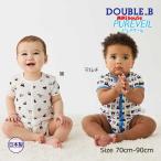 * приобретенный товар * Miki House Dub рубин mikihouse чистый вуаль короткий рукав вязаный марля корпус рубашка мужчина ( 70 80 90 )