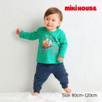 *30%OFF распродажа * Miki House hot винт ketsumikihouse.. принт одежда для дома комплект мужчина симпатичный (80*90*100*110*120) длинный рукав пижама 