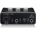  Behringer 2 ввод 2 мощность USB аудио интерфейс черный 1-Channel UM2 U-PHORIA