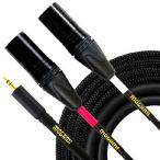Mogami Gold 3.5 2 XLRM 06 | 6 футов 3.5 TRS to двойной XLR мужской кабель 