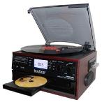 Boytone BT-22C, Bluetooth Record Player Turntable, AM/FM Radio, Cassette, CD Player, 2 Built in Speaker, Ability to Convert Vinyl, Radio, Cassette, CD