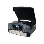TechPlay ODC35BT with Bluetooth, 3 Speed Turntable Programmable MP3 CD Player, USB/SD, Radio & Remote Control