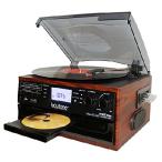 Boytone BT-22M, Bluetooth Record Player Turntable, AM/FM Radio, Cassette, CD Player, 2 Built in Speaker, Ability to Convert Vinyl, Radio, Cassette, CD