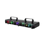 DJ Lights, U`King 5 Beam Effect Sound Activated DJ Party Lights RGBYC LED Music Light by DMX Control for Disco Dancing Birthday Bar Stage Lighting