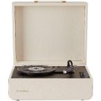 Crosley CR6255A-CC Mercury Vintage 3-Speed Bluetooth in/Out Turntable with Built-in Speakers, Cream Crocodile