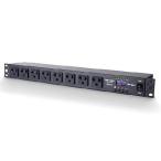 Pknight 90-240V 8-Outlets Timing Delay Power Distribution Unit(PDU) 1U 19'', Programmable Power Sequencer, DMX512 Relay Pack - 2ch/8ch/10ch, RS485 Rem
