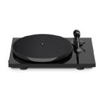 Pro-Ject E1, Plug & Play Entry Level Record Player with OM5e and 33/45 Electronic Speed Switch (Black)