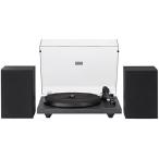Crosley C62C Turntable HiFi System Record Player with Speakers, Adjustable Tonearm, Moving Magnet Cartridge, Bluetooth Receiver, 40W Per Channel, and