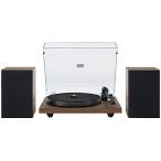 Crosley C62C Turntable HiFi System Record Player with Speakers, Adjustable Tonearm, Moving Magnet Cartridge, Bluetooth Receiver, 40W Per Channel, and