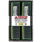 A-Tech 128GB キット (2x64GB) RAM Dell PowerEdge HS5610 HS5620 R660 R6615 R760 R760xd2 R7615 R7625 R860 XE9640 DDR5 4800MHz PC5-3840用 0 EC8 RDIMM 2Rx4