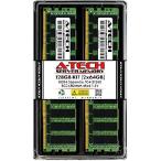 A-Tech 128GB Kit (2x64GB) RAM for Nutanix NX-1065-G5, NX-3155-G5, NX-3175-G5, NX-6035-G5, NX-8150-G5, NX-8155-G6, NX-9030-G5 | DDR4 2666MHz PC4-21300