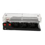 12V 5A 25W Water Cooling Pump, 1200ML Water Pump Tank with 80mm 3 Cooling Fans G1/4 Thread Water Cooling Tank for Industry Computer