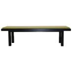  Japanese style tatami bench bench W1500 SSW-87*BK A Oliver black used free shipping 