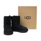 б/у одежда ребенок обувь UGG UGG мутон ботинки черный T CLASSIC II овчина 17cm