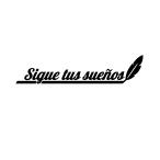 Sigue tus suenos сон ... сон ..... для Logo знак разрезные наклейки можно выбрать 4 размер 