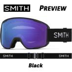 25/26 PREVIEW SMITH (BLACK) 調光クロマポップ スミス プレビュー アジアンフィット 正規品