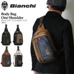 (ビアンキ) Bianchi ボディバッグ ワンショルダーバッグ ショルダーバッグ フェイクレザー メンズ レディース