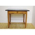 【送料無料キャンペーン中】アンティーク　昭和レトロ　平机【品番　F-1810】【送料ランク J】【推定年代 昭和中期】