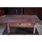  большой настольный крепкий структура .. двусторонний скидка low стол Showa первый период старый запись выставка доставка отдельно H размер б/у товар номер F4223