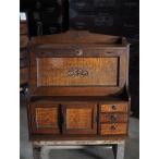 昭和初期のライティングデスク キャビネットにも　古録展  送料別  Hサイズ　中古 品番F4494