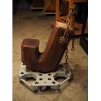 ショッピング古 古民家の総欅製鉄金具の重量級古い自在鉤 オブジェに　古録展  送料別  Kサイズ　中古 品番K2366