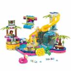 レゴ (LEGO)フレンズ フレンズのわくわくサマーウォーターパーク おもちゃ 玩具 ブロック おうち時間 ごっこ遊び 人形 かわいい プレゼント