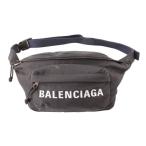 【バレンシアガ】Balenciaga　ウィール ウエスト ベルトバッグ 533009 ブラック  【中古】【正規品保証】115616