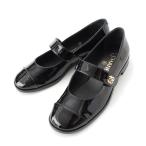  Chanel 23Kpa палатка здесь Mark Turn блокировка me Lee je-n обувь G45280 черный 36.5C[ б/у ]