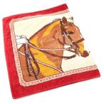  Hermes хлопок лошадь рисунок shuva рубин chi полотенце многоцветный [ б/у ]