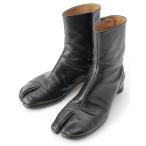  mezzo n Margiela кожа? TABItabi ботинки черный 40[ б/у ]
