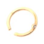 hirotakaHirotaka BELUGA бриллиант ушные каффы аксессуары K10 0.04ct Gold 1.5g[ б/у ]