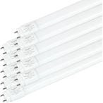 ショッピング蛍光灯 LED蛍光灯 直管 40W形 120cm 昼光色 18W 1800lm 全周乳白色強化ガラス G13口金 両側給電 ZST-G120-1865 10本セット