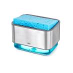 OXOオクソー ワンプッシュで洗剤が出せる スポンジホルダー ソープディスペンサー付