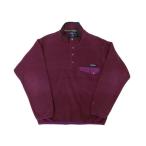 ショッピングパタゴニア 90s パタゴニア シンチラスナップT フリースジャケット サイズM グレープ/パープルカラー ジャマイカ製 Patagonia 中古品