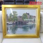  б/у прекрасный товар . внутри Kazuo am стерео ru dam пейзаж пейзаж живопись масляными красками 10 номер Chiba университет название .... Takumi . рисовое поле магазин 