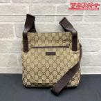 GUCCI GG柄 キャンバス ショルダーバッグ 122793 斜め掛け グッチ 戸塚店
