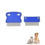 LIKENNY домашнее животное гребень собака. . блохи брать .. собака кошка красота щетка выпадение шерсть брать . очиститель собака для слезы .. удаление для расческа ........ прекращение длина шерсть короткий шерсть двоякое применение 2 шт se