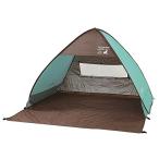 ショッピングポップアップテント キャプテンスタッグCAPTAIN STAG サンシェード ビーチテント テント CSシャルマン ポップアップテント ミントグリーン UA-29 200×220×H130cm