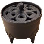 岩鋳Iwachu香炉花びら黒本体サ...