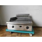  б/у кухня для бизнеса настольный гриль teppanyaki шт. город газ листовая сталь толщина 15mm якисоба окономияки ручная тележка праздник W600×D800×H300(BG495)mm