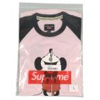 SUPREME シュプリーム × Number (N)ine × Mickey 25AW Mouse Raglan L/S Top ラグラン 長袖Ｔシャツ ピンク サイズ L 正規品 / 45093