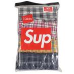 SUPREME Supreme 26AW HANES PLAID BOXERS (4 PACK) многоцветный размер S/P (70-75cm) стандартный товар / 45206