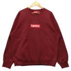 SUPREME シュプリーム 22AW Box Logo Crewneck ボックスロゴ スウェット バーガンディー サイズ L 正規品 / 51565