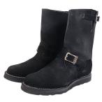 WESCO Wesco номер товара BK77104014BK BOSS CUSTOM Boss черный черновой наружный замша ботинки черный размер 12E стандартный товар / 53799