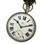 OMEGA Omega small second механический завод античный карманные часы стандартный товар / C1021