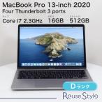 MacBook Pro 13 дюймовый 2020 Space серый 16GB 512GB JIS клавиатура D разряд 